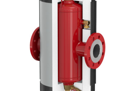 Bộ tách khử cặn, khí thông minh Flamcovent Clean Smart F - ANSI flanges