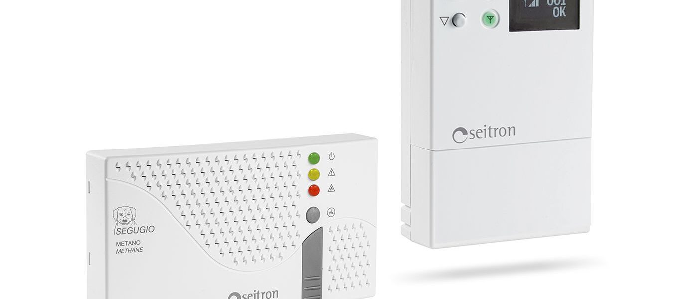 Bộ phát hiện rò rỉ gas khu dân cư Segugio không dây