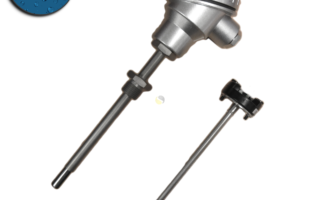 High Temperature Industrial Thermocouple Assembly with 4-20mA Temperature Transmitter