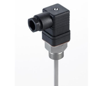 Screw in RTD Temperature Probe with Plug in Hirschmann Connector