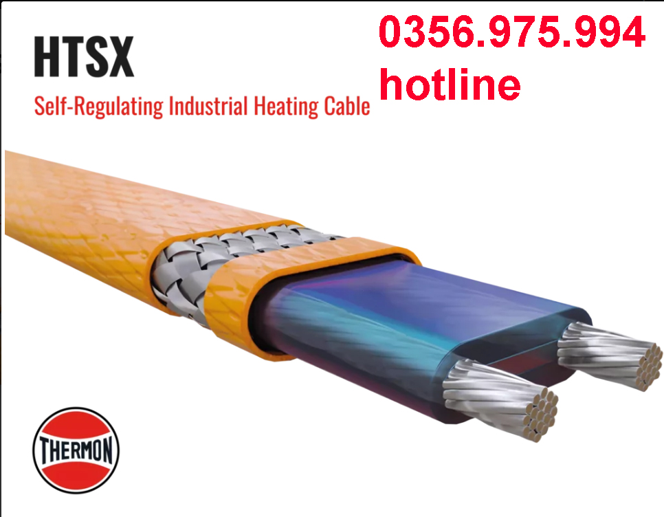 dầy gia nhiệt thermon Dây Gia Nhiệt Self Regulating HTSX-20-2-OJ Electrical Heat Tracing , Heat trace, Dây Gia Nhiệt Thermon HTSX 20-2day gia nhiệt thermon bsx