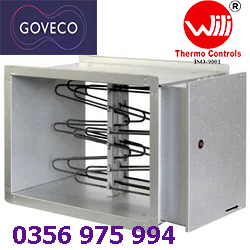 EKS - LÒ SƯỞI ỐNG DẪN HÌNH CHỮ NHẬT GOVECO VENTMATIKA, GOVECO HEATER, HEATER GOVECO,